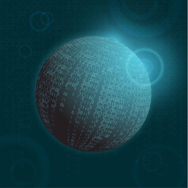 Modern soyut teknoloji iletişim konsepti, dijital devreler ve yenilikler çemberi, yüksek teknoloji gelecek, görsel veri dizisi konsepti. Küresel ağ arkaplan tasarımı Vektör illüstrasyonu