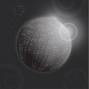 Modern soyut teknoloji iletişim konsepti, dijital devreler ve yenilikler çemberi, yüksek teknoloji gelecek, görsel veri dizisi konsepti. Küresel ağ arkaplan tasarımı Vektör illüstrasyonu