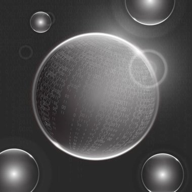 Modern soyut teknoloji iletişim konsepti, dijital devreler ve yenilikler çemberi, yüksek teknoloji gelecek, görsel veri dizisi konsepti. Küresel ağ arkaplan tasarımı Vektör illüstrasyonu