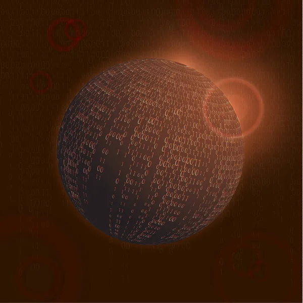 Modern soyut teknoloji iletişim konsepti, dijital devreler ve yenilikler çemberi, yüksek teknoloji gelecek, görsel veri dizisi konsepti. Küresel ağ arkaplan tasarımı Vektör illüstrasyonu