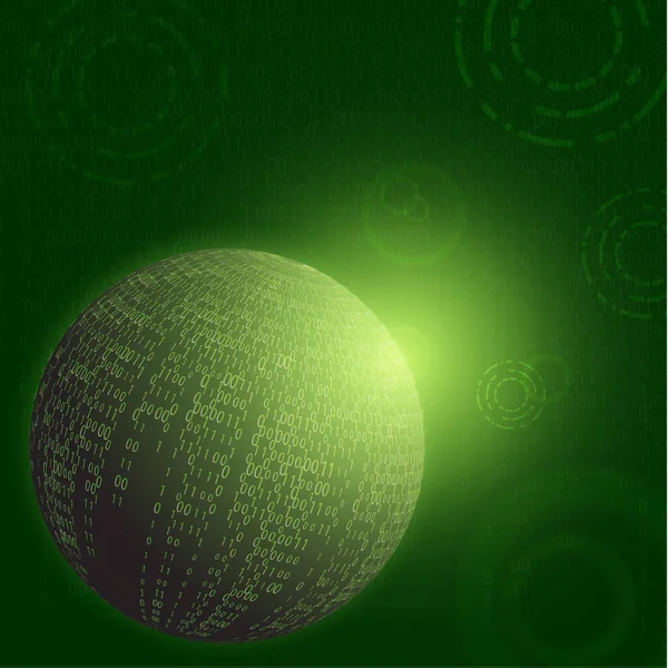 Modern soyut teknoloji iletişim konsepti, dijital devreler ve yenilikler çemberi, yüksek teknoloji gelecek, görsel veri dizisi konsepti. Küresel ağ arkaplan tasarımı Vektör illüstrasyonu