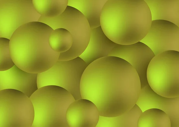 Сучасний Абстрактний Фон Візерунок Яскравими Ємними Кульками Різного Розміру Неонові — стоковий вектор