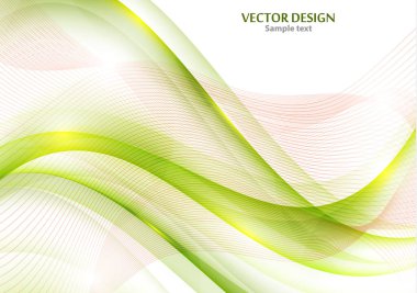 Dalgalı çizgiler Moda eğrisi arka planı. Dalgalı çizgileri olan soyut bir arkaplan. Web tasarımı, web sitesi, duvar kağıdı, afiş, sunum, kapak için dalgalı çizgiler. Geleceğin dalgalı arka planı. Modern