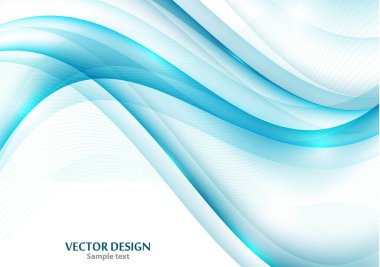 Dalgalı çizgiler Moda eğrisi arka planı. Dalgalı çizgileri olan soyut bir arkaplan. Web tasarımı, web sitesi, duvar kağıdı, afiş, sunum, kapak için dalgalı çizgiler. Geleceğin dalgalı arka planı. Modern