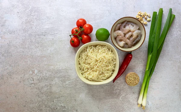 Alimentação Saudável Conceito Dieta Cetogênica Baixo Carboidrato Orgânico Macarrão Shirataki — Fotografia de Stock