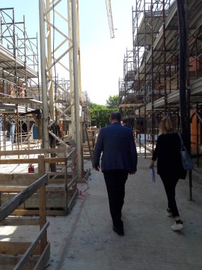 Baharda inşaat sahasında çalışmalar devam ediyor - faaliyetlerin sürdürülmesi