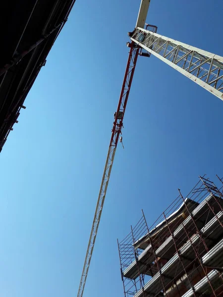 Trabalhos Curso Estaleiro Construção Verão Negócios — Fotografia de Stock