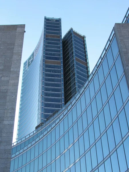 Milano Daki Palazzo Della Bölgesi Çelik Camdan Modern Bina — Stok fotoğraf