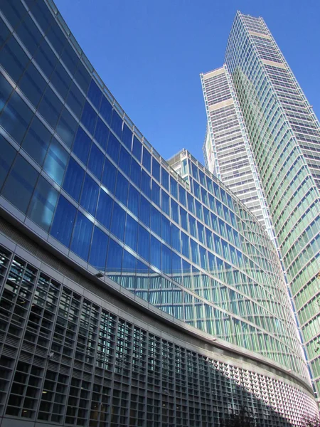 Palazzo Della Regione Milánóban Modern Épület Üvegben Acélból — Stock Fotó