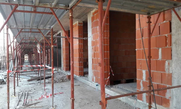 Work Progress Construction Site Building — Stock Photo, Image