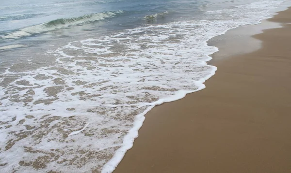 Ingyenes Strand Tenger Mellett Nyáron Nyaralás — Stock Fotó