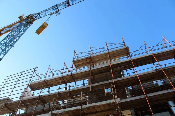 Trabajos Curso Sitio Construcción Verano Construir — Foto de Stock