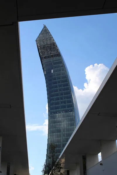 Rascacielos Ciudad Milán Italia Oficinas Negocios —  Fotos de Stock