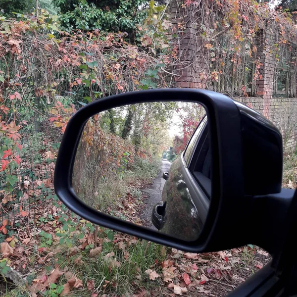 Turista Viajero Que Viaja Coche Invierno —  Fotos de Stock