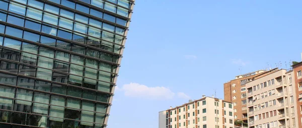 Milánó Olaszország Október 2020 Felhőkarcolók Város Milánó Olaszországban Irodák Üzleti — Stock Fotó