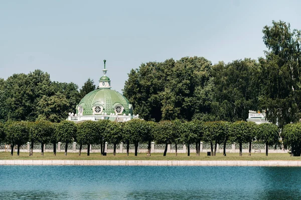 Kuskovo Panství Moskvě Rusko Kuskovo Zámek Unikátní Památkou Xviii Století — Stock fotografie