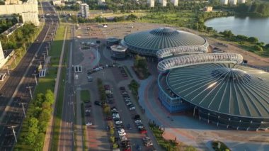 Chizhovka.Chizhovka.Chizhovka bölgesinin Minsk.Belarus 'ta bir spor kompleksi vardır.