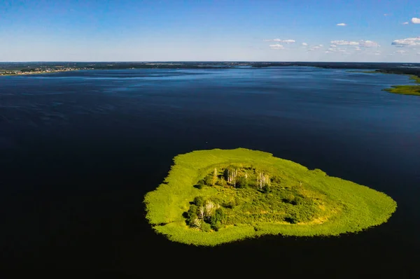 Краєвид Озеро Дрівяті Національному Парку Браславських Озер Найкрасивіші Озера Білорусі — стокове фото