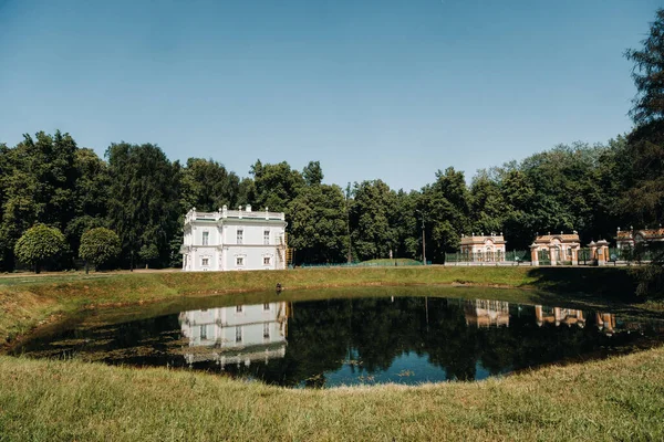 Landhuis Kuskovo Moskou Rusland Kuskovo Herenhuis Een Uniek Monument Van — Stockfoto