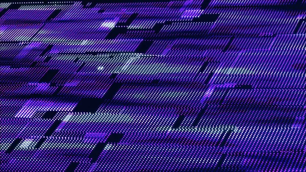 Абстрактна Матриця Градієнт Напівтону Багато Точок Різного Розміру Темному Тлі — стокове фото