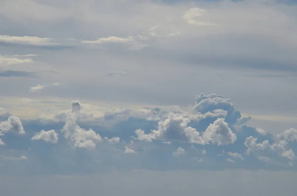 Nube Nubes Contra Cielo Azul Naturaleza Mejor Artista — Foto de Stock