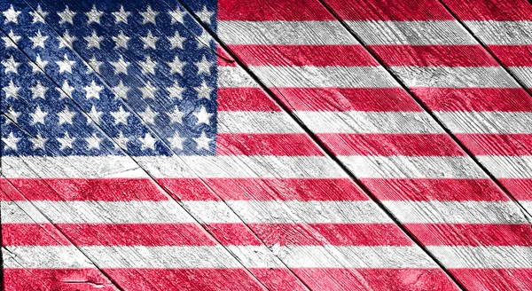 Amerikaanse Vlag Textuur Sjabloon Amerika Gaat Voor — Stockfoto