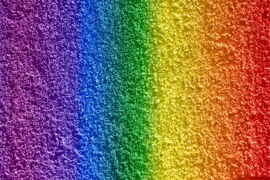 LGBT. Gökkuşağı dokuda. Şablon. Tasarımcı için içerik.