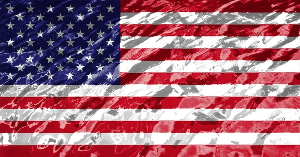 Usa Vlag Textuur Achtergrond Achtergrond Voor Wenskaarten Voor Amerikaanse Feestdagen — Stockfoto