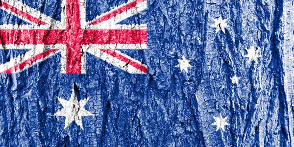 Australia flag on texture background. Background for greeting cards for Australia public holidays. Australia Day, ANZAC Day, Queen\'s Birthday, Labour Day.