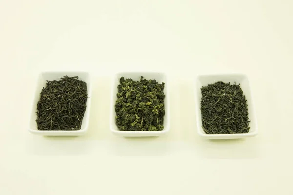 Kínai Zöld Tea Különböző Tartományokból Zöld Tea Pekingből Wuhan Ból — Stock Fotó