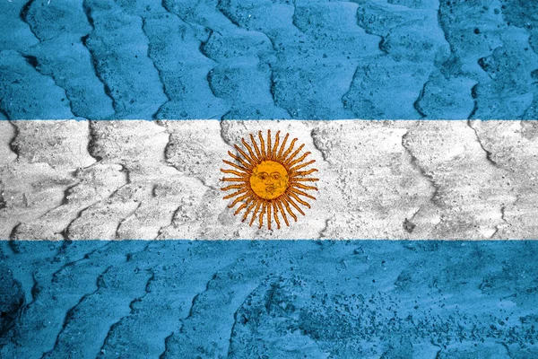 Bandiera Argentina Sfondo Texture Sfondo Biglietti Auguri Giorni Festivi Argentina — Foto Stock