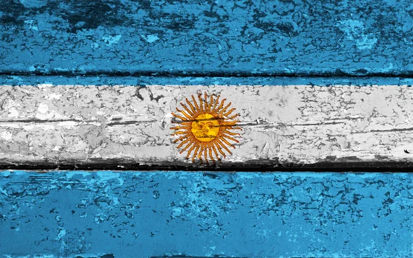 Bandeira Argentina Fundo Textura Antecedentes Para Cartões Felicitações Para Feriados — Fotografia de Stock