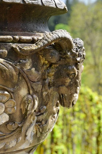 Venüs Tapınağı Bavyera Kral Ludwig Kalesi Linderhof Barok Tarzında Heykellerin — Stok fotoğraf