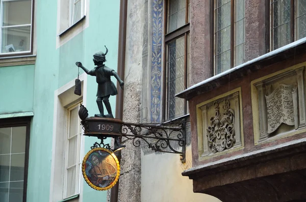 Innsbruck Austria 2013 Narrow Streets Old Europe European Cities Always — Stock Photo, Image