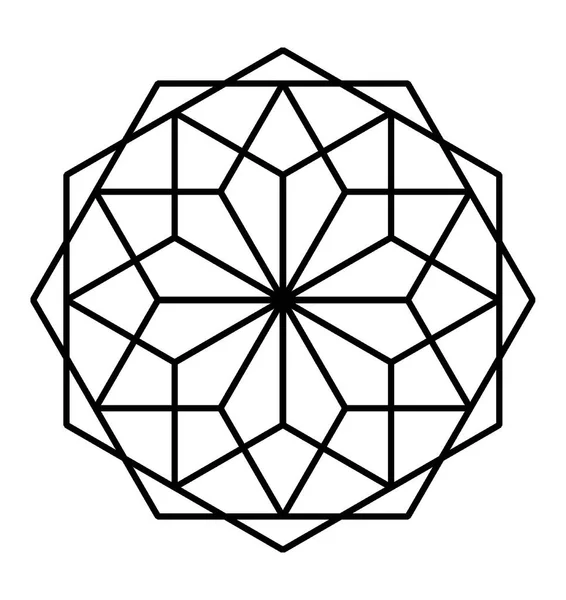 Hexagone Cobweb Logo Entreprise Contenu Pour Designer Isoler — Photo