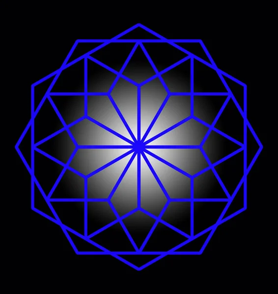 Cobweb Hexagon Business Logo Content Designer New New Year Fantasies — Stock Photo, Image