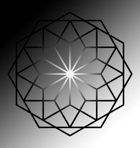Hexagone Cobweb Logo Entreprise Contenu Pour Designer Fantasmes Nouvel Sur — Photo