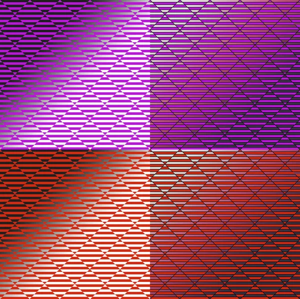 Modèle Sur Gradient Modèle Illusion Optique Base Rouge Lilas Contenu — Photo