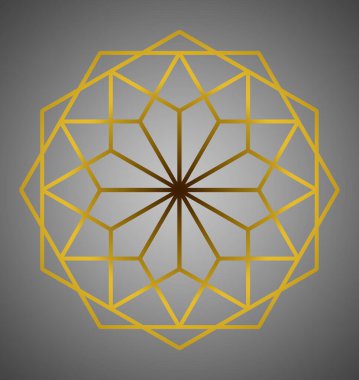 Örümcek ağı altıgen 'i. İş logosu. Tasarımcı için içerik. Yeni yıl fantezileri kar taneleri teması üzerine.