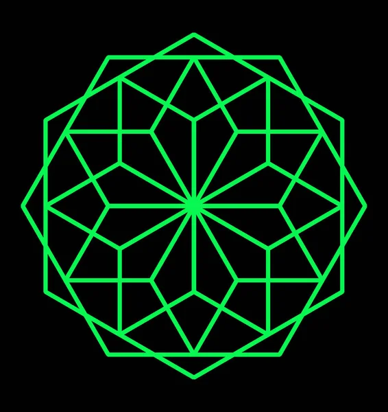 Cobweb Hexagon Affärslogotyp Innehåll För Designern Nyårsfantasier Temat Snöflingor — Stockfoto