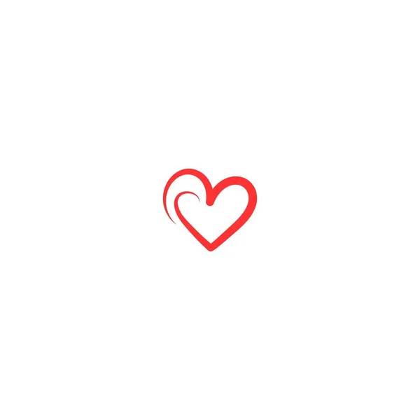 Liebe Community Care Logo Symbol Illustration — Stockvektor