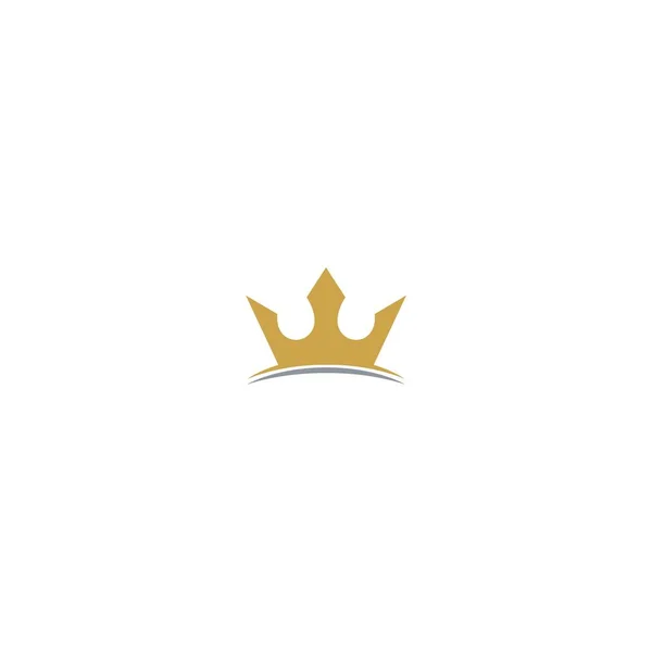 Plantilla Diseño Icono Logotipo Crown Concept — Archivo Imágenes Vectoriales