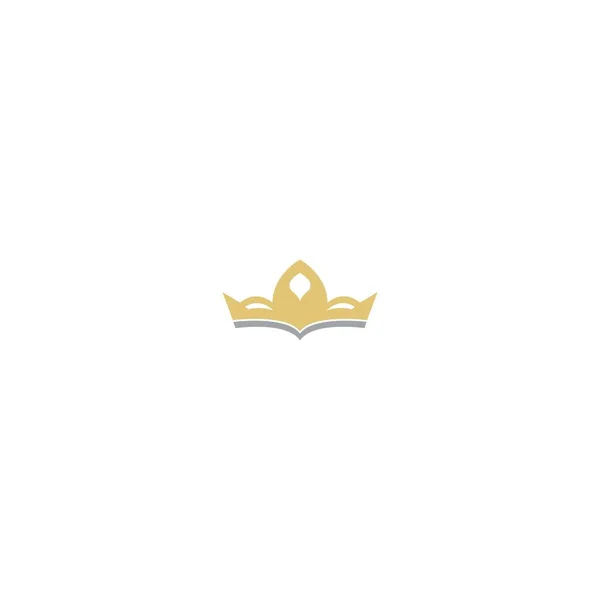 Crown Concept Logo Шаблон Дизайну Піктограм — стоковий вектор