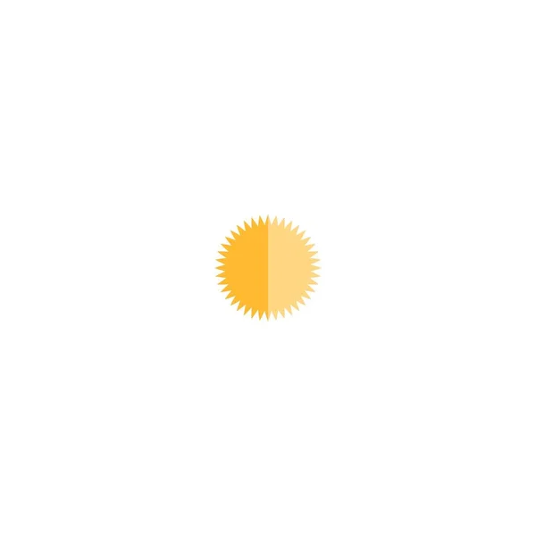 Sun Logo Icon Template Illustration — Stok Vektör