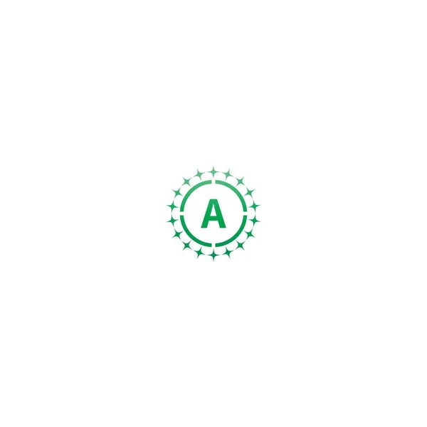 Коло Концепція Дизайну Літер Логотипу Ілюстрації Градієнтних Кольорів — стоковий вектор