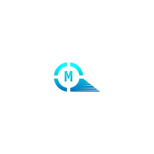 Gradyan Renklerde Logo Harfi Tasarımı Kavramı — Stok Vektör