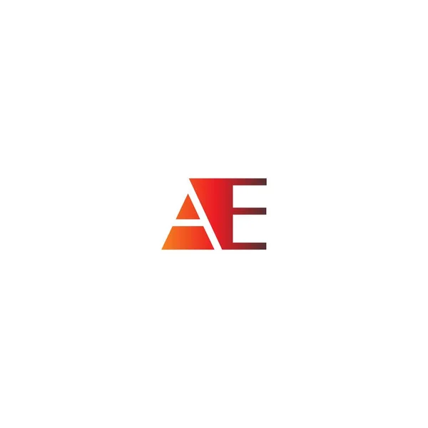 Brev Logotyp Kombination Graderingar Färg — Stock vektor