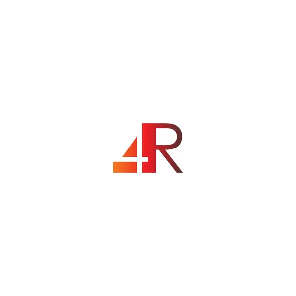 Połączenie Logo Litery Kolorze Gradacji — Wektor stockowy