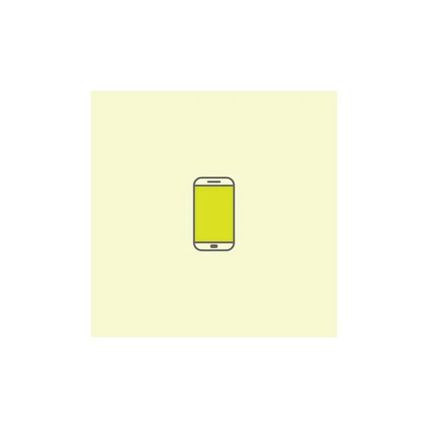 Modèle Vectoriel Icône Logo Smartphone — Image vectorielle
