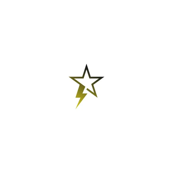 Návrh Vektorové Ikony Symbolu Star Logo — Stockový vektor